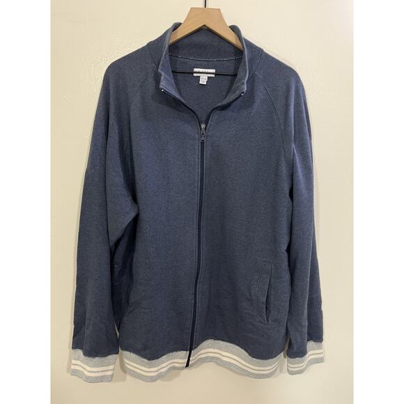 Vtg Retro Academia Grandpa Preppy Jacket 2XL Bowling Elvis Varsity Streetwear 90 - Picture 1 of 13